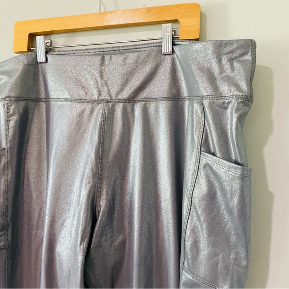 Cato Metallic Leggings 22/24W - Picture 2 of 6